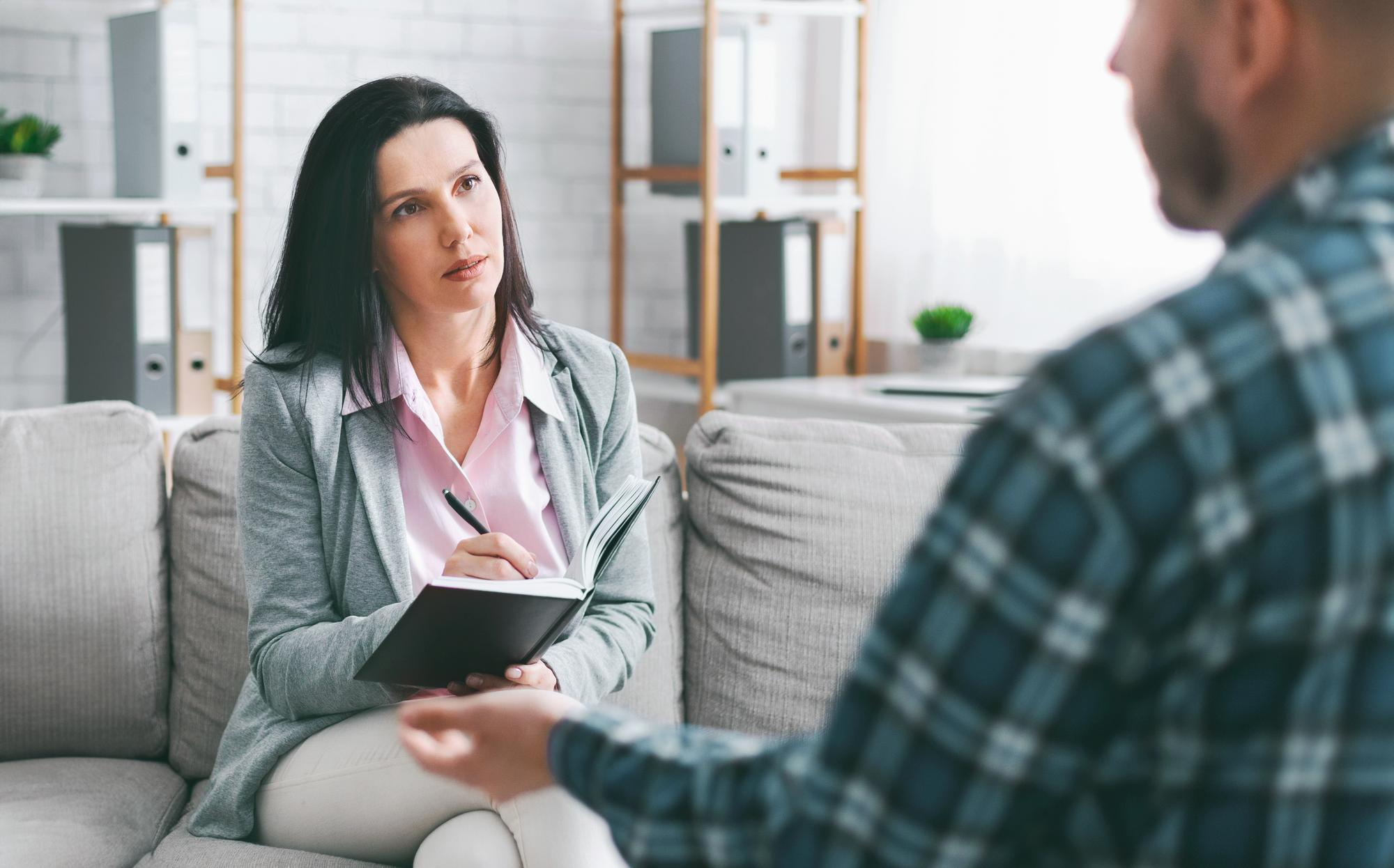 Individual therapy at our addiction PHP in Mt. Pleasant, WI.